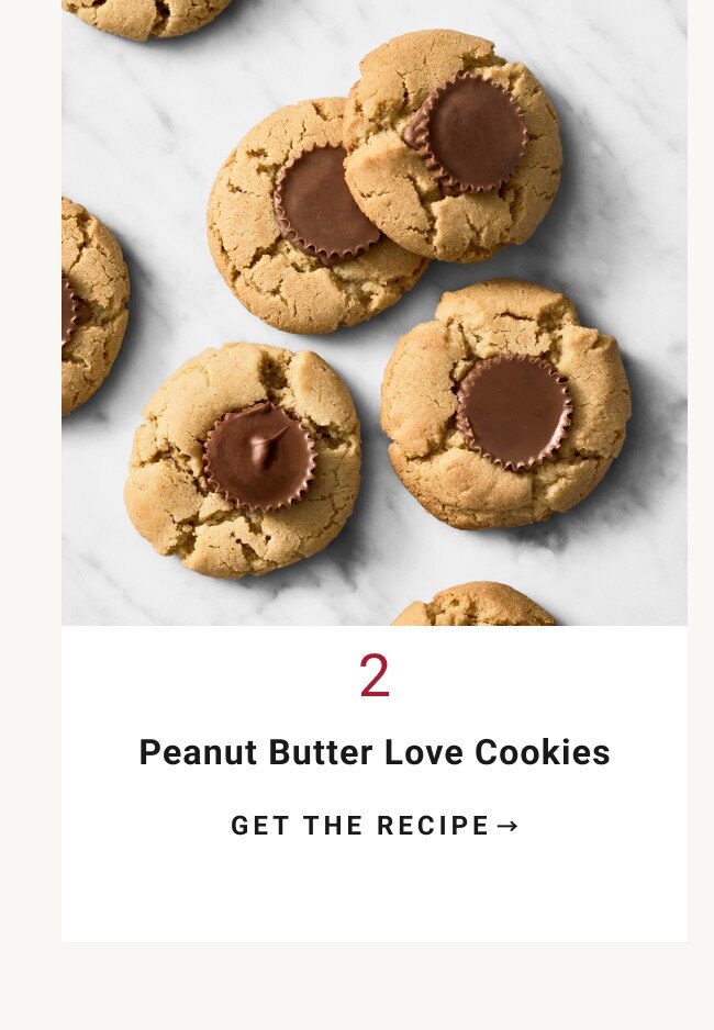 Peanut Butter Love Cookies
